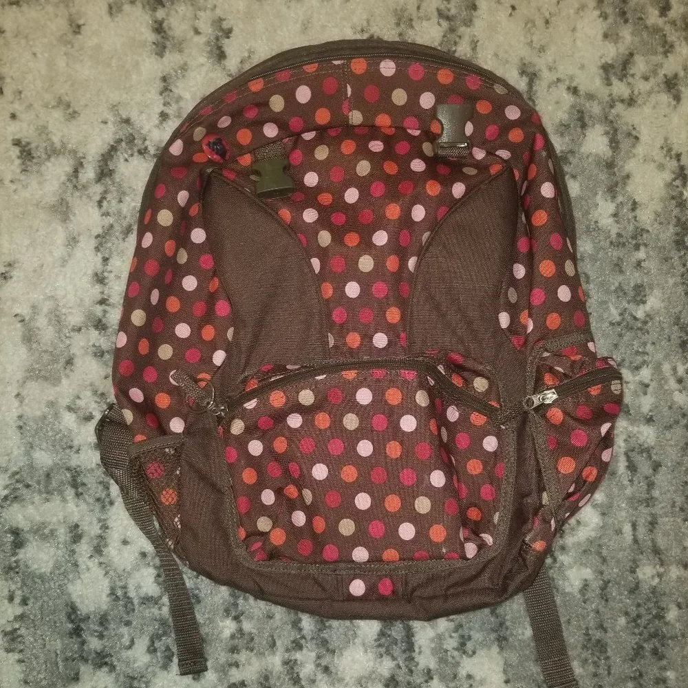 Polka dot Backpack EUC
